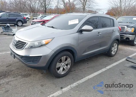 2011 Kia Sportage Lx из США, поврежденный, VIN KNDPB3A21B7066741